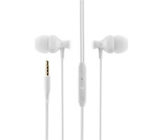 BonBon Kopfhörer mit Mikrofon weiß / 3,5 mm Klinke