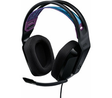 Logitech G335 schwarz / Gaming-Headset mit Mikrofon / für PC & PS4 & Xbox One & Nintendo Switch / Kabel 1,8m