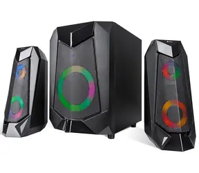 Tracer 2.1 Hi-Cube RGB schwarz / Lautsprecher / 2.1 / BT / 3,5-mm-Klinke / 20 W