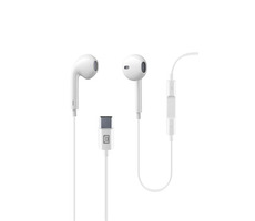 CellularLine ORBIT Kopfhörer mit USB-C-Anschluss weiß