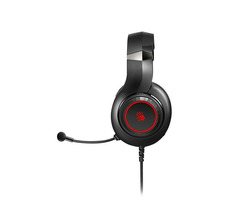 A4Tech BLOODY G220 schwarz / Gaming-Headset mit Mikrofon / Klappmikrofon / 3,5-mm-Klinkenstecker / 2 m