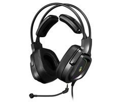A4Tech BLOODY G575 schwarz / Gaming-Headset mit Mikrofon / 7.1 / Abnehmbares Mikrofon / USB / 2 m 