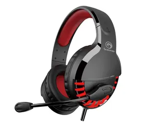 Marvo HG9022 schwarz / Kopfhörer mit Mikrofon / 7.1 / USB / Hintergrundbeleuchtung / Kabel 2,1m 