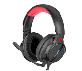 Marvo HG9065 schwarz / Kopfhörer mit Mikrofon / 7.1 / USB / Hintergrundbeleuchtung / Kabel 2,1m 