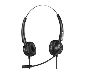 Sandberg Headset Pro Stereo schwarz / Kopfhörer mit Mikrofon / USB + RJ9/11 