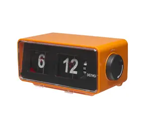 Denver CR-425 orange / Radiowecker / UKW / Retro-Klappdisplay / Alarm