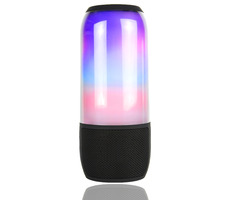 Denver BTL-324 schwarz / Tragbarer Lautsprecher / 2x 5W / Bluetooth 5.0 / USB / AUX IN / MP3 / microSD