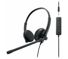 DELL Pro WH1022 schwarz / Headset mit Mikrofon / USB