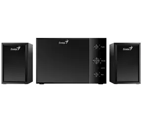 Genius SW-2.1 350 schwarz / Holzlautsprecher / 2.1 / 15W