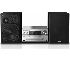 Panasonic SC-PMX94EG-S Silber / Mikro-Audiosystem / FM / BT / USB / AUX / DAB+