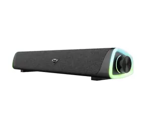 Trust GXT620 Axon schwarz / Soundbar für PC / 6W / RGB / 3,5-mm-Klinke / USB-Stromversorgung