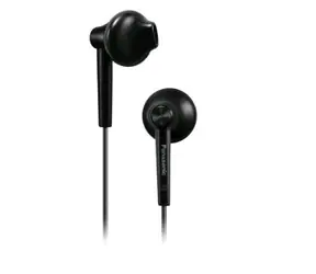 Panasonic RP-TCM55E-K schwarz / Kopfhörer mit Mikrofon in den Ohren / 3,5-mm-Klinke / 1,2 m 