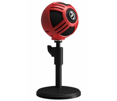 Arozzi SFERA rot / Tischmikrofon / Kugelcharakteristik / USB 