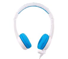 Buddyphones Schule - blau / Kinderkopfhörer mit Mikrofon / 3,5-mm-Klinkenstecker / 1,4 m