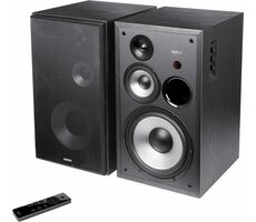 Edifier R2850DB schwarz / 2.0 / Lautsprecher / Bluetooth 5.1 / 3,5 mm Klinke / koaxial / opt