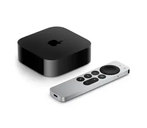 Apple TV 4K 128 GB (2022) / Multimedia-Center / Wi-Fi 6 / Bluetooth 5.0 / GLAN / HDMI 2.1