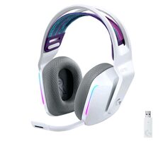 Logitech G733 Lightspeed weiß / kabellose Kopfhörer / Mikrofon / RGB / USB LIGHTSPEED Empfänger / Nachverkauf