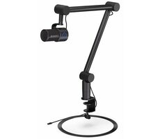 Endorfy Solum Studio schwarz / Streaming-Boom-Mikrofon / Kondensator / Pop-Filter / USB-C / 3M