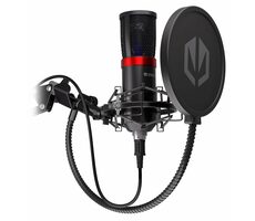 Endorfy Solum Streaming schwarz / Boom-Mikrofon / USB / 2,9 m 
