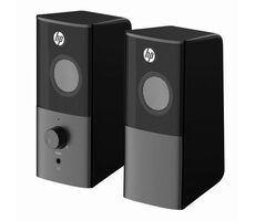 HP DHS-2101 schwarz / Lautsprecher / 2,0 / 2x6W / 3,5mm