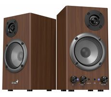 Genius SP-HF 500B / Lautsprecher / 16W / 2,0 / Holzbox