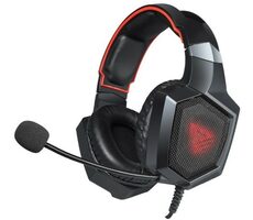 Savio FORGE schwarz / Gaming-Kopfhörer mit Mikrofon / 3,5-mm-Klinke / 2,2 m 