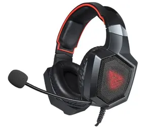 Savio FORGE schwarz / Gaming-Kopfhörer mit Mikrofon / 3,5-mm-Klinke / 2,2 m 