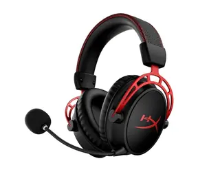 HyperX Cloud Alpha Wirelles Gaming Headset schwarz / kabellose Kopfhörer mit Mikrofon