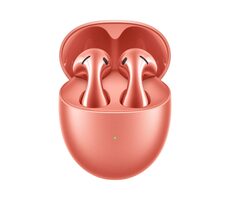 Huawei FreeBuds 5 orange / Kabellose Kopfhörer mit Mikrofon / Bluetooth 5.2 / Ladeetui / IPX4