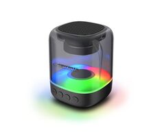 Esperanza EP154 Viola schwarz / Tragbarer Lautsprecher / FM / 3W / RGB / microSD / BT 5.0