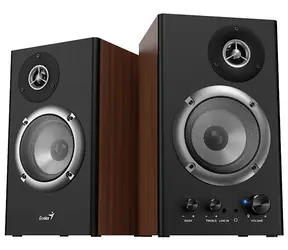 Genius SP-HF1200B / Lautsprecher / 2,0 / 36 W / Holz / 3,5 mm