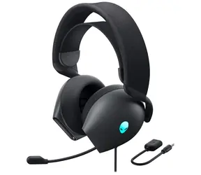 DELL Alienware AW520H schwarz / Gaming-Headset mit Mikrofon / AlienFX / 3,5 mm / USB