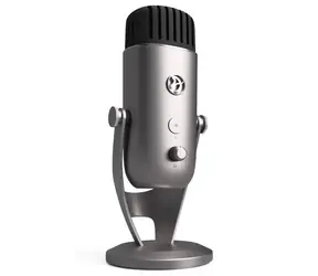 Arozzi COLONNA silber / Tischmikrofon / Kugelcharakteristik / USB