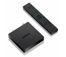 Nokia TR 6000 schwarz / Set-Top-Box / DVB-T/T2 / HEVC/H.265 / FullHD / RF / HDMI / 3,5-mm-Buchse / USB