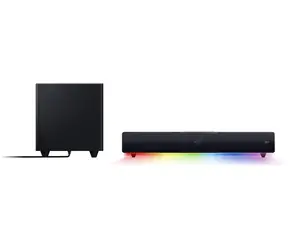 Razer Leviathan V2 schwarz / Soundbar & Subwoofer / 2.1 / 65W / RGB / USB / Bluetooth 