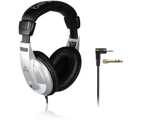 Behringer HPM1000 silber / Kopfhörer / 2 m / 3,5 mm + 6,3 mm