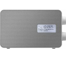 Panasonic RFD30BTEGW weiß / Tragbares Radio / UKW / DAB+ / Bluetooth / 3,5 mm