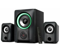 FENDA F&D F590X schwarz / Lautsprecher / 2.1 / 60W / BT 5.3 / AUX / USB / RGB / Fernbedienung. Kontrolle