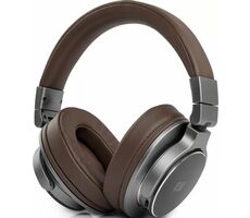 Muse M-278 BT braun / Kabellose Kopfhörer mit Mikrofon / Bluetooth 5.0 / 3,5 mm / bis zu 12 Stunden
