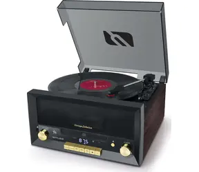 Muse MT-112 W braun / Plattenspieler / 33 & 45 & 78 U/min / 20 W / Bluetooth / 3,5 mm / USB / RCA 