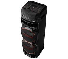 LG XBOOM RNC 9 schwarz / Tragbarer kabelloser Lautsprecher / BT / 6,3 mm Klinke / USB-A / DAB+FM