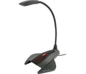 KRUX Prana Jack schwarz / Gaming-Mikrofon / 3,5-mm-Klinkenstecker