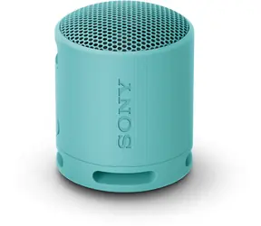 Sony SRS-XB100 blau / Tragbarer kabelloser Lautsprecher / Bluetooth 5.3 / IP67 / USB-C / bis zu 16 Stunden
