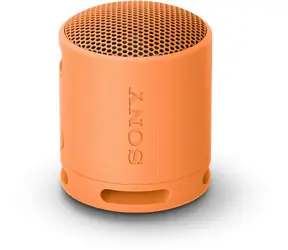 Sony SRS-XB100 orange / Tragbarer kabelloser Lautsprecher / Bluetooth 5.3 / IP67 / USB-C / bis zu 16 Stunden