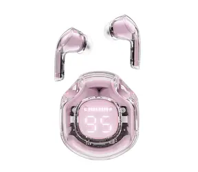Acefast T8 Crystal Pink / Kabellose Kopfhörer / Mikrofon / Bluetooth 5.3