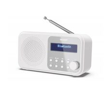 Sharp DR-P420 weiß / Tragbares Radio / 2 W / DAB+ / UKW / BT / 3,5 mm 