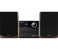 Sharp XL-B517D braun / Mikrosystem / 2,0 / 45 W / DAB+ / FM / BT / CD / USB / 3,5 mm