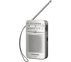 Panasonic RF-P50DEG-S silber / Tragbares Radio / UKW / 3,5 mm