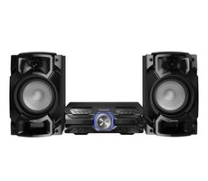Panasonic SC-AKX520E-K schwarz / Minianlage / 650 W / CD / MP3 / FM / BT / USB / AUX