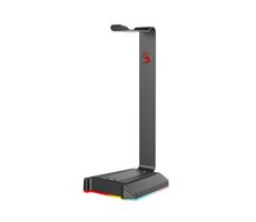 A4Tech BLOODY GS2L schwarz / Kopfhörerständer / RGB / USB-C / 27,5 cm